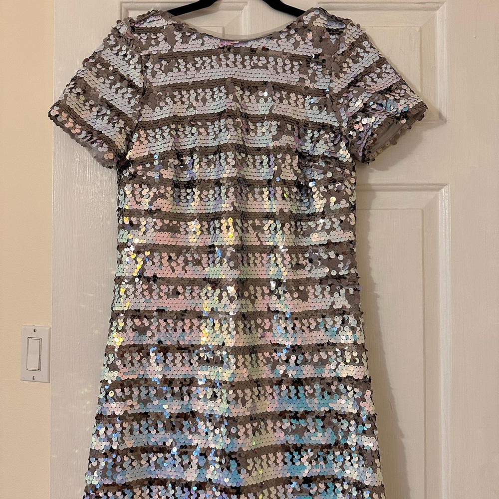 ASOS TFNC sequin disco ball dress